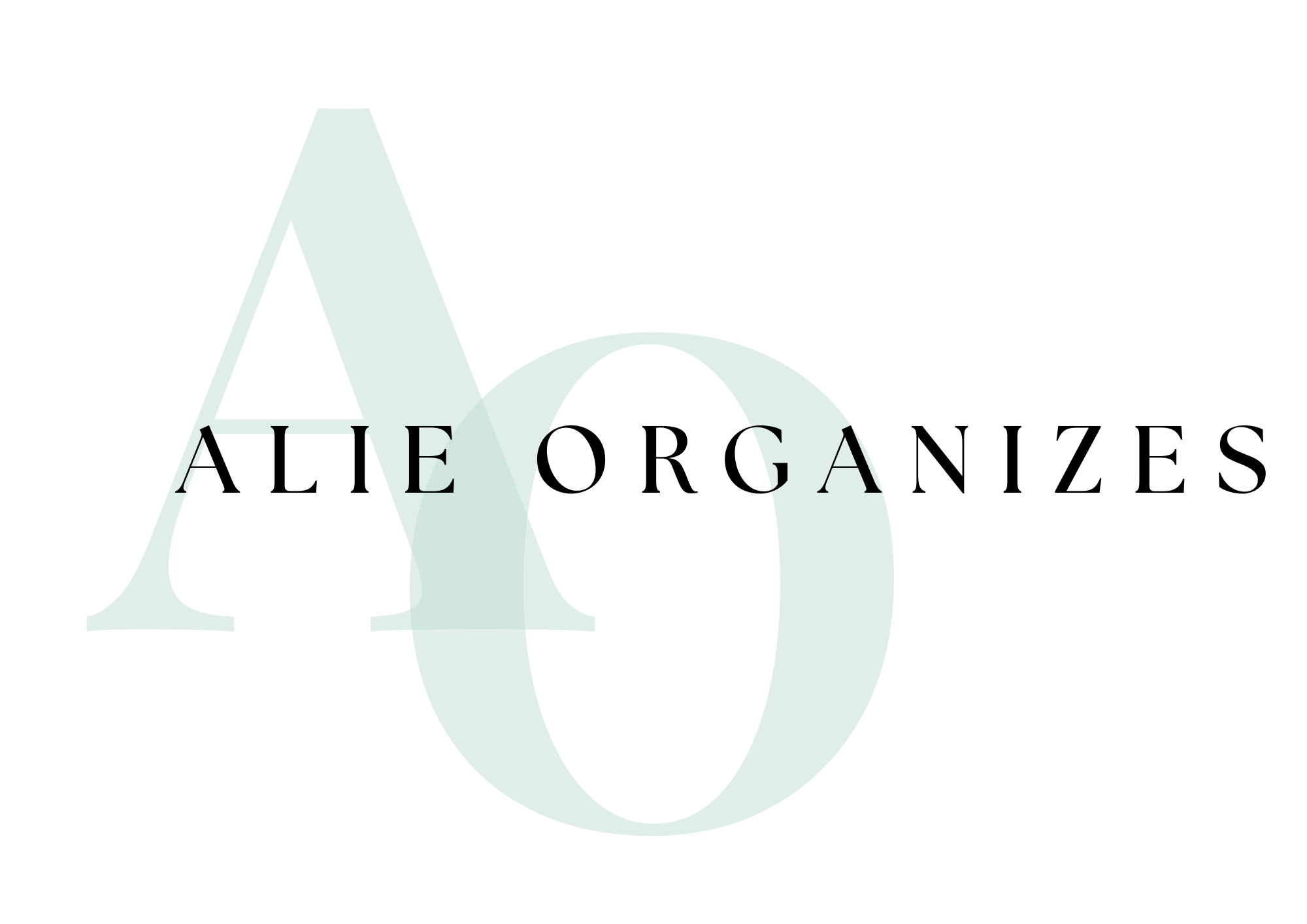 Alie Organizes